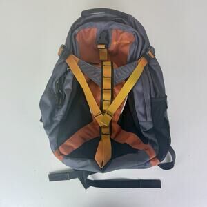 Columbia Hiking Survival Trail Backpack Black Gray Orange